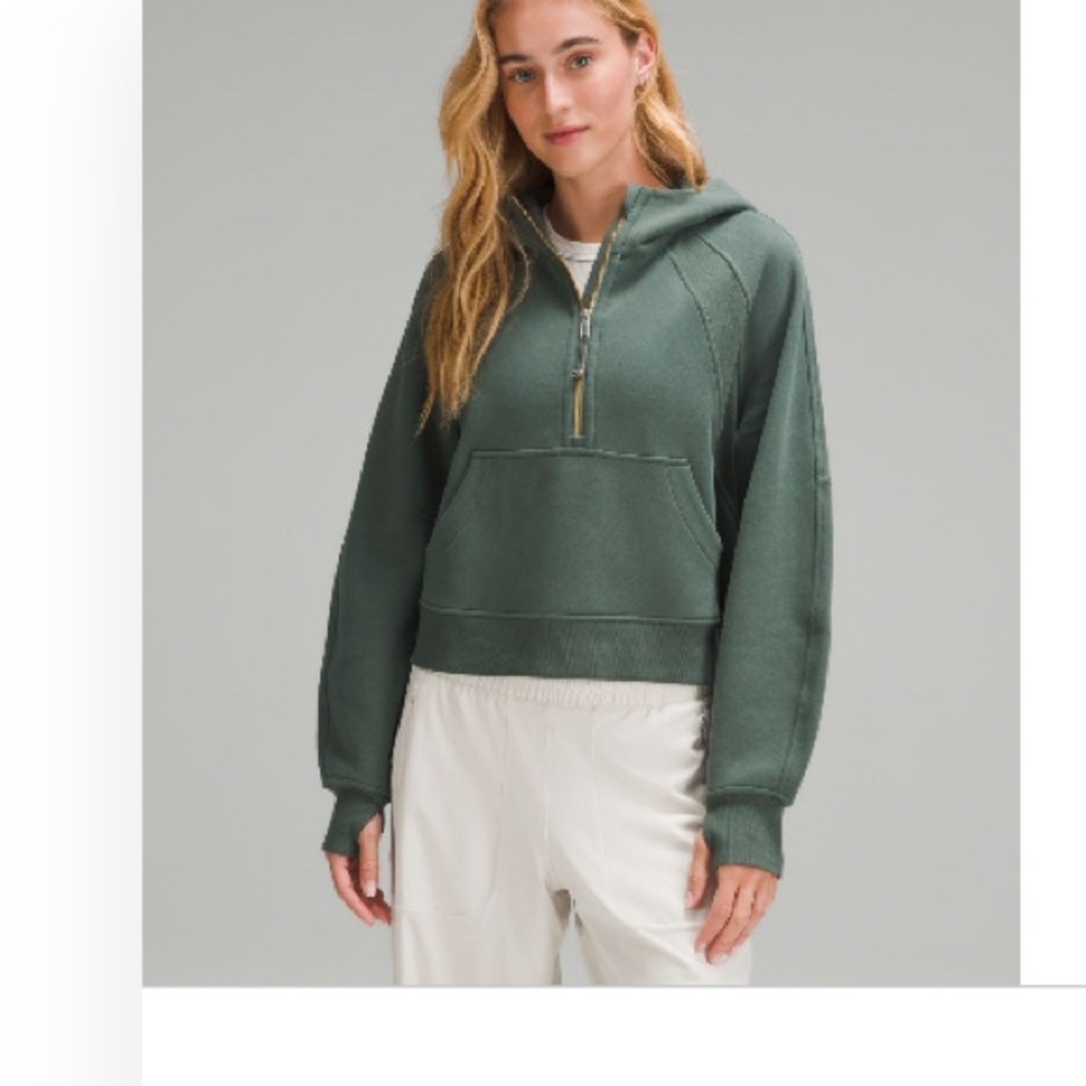 Lululemon Scuba Oversized Half Zip